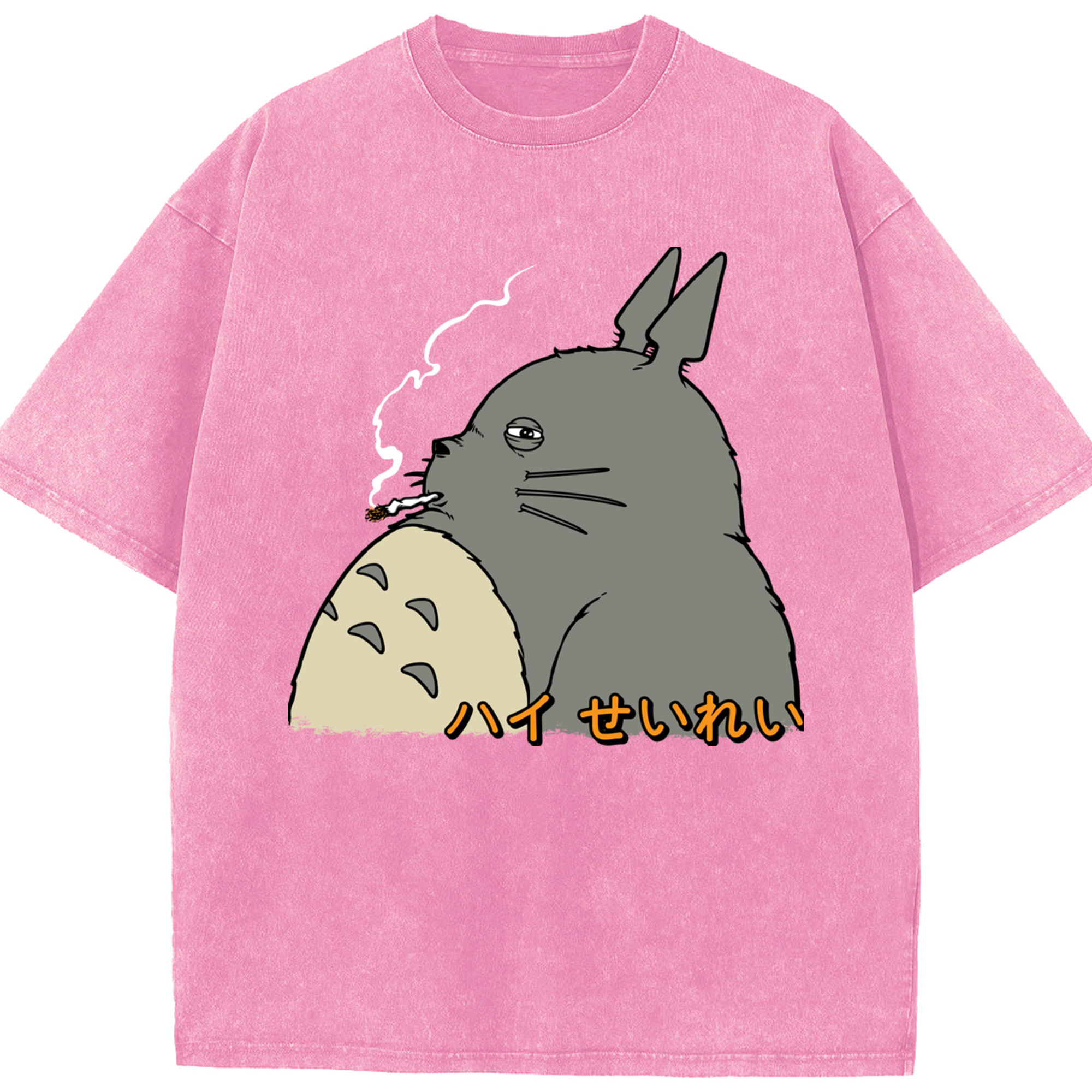 （画像用） となりのトトロ 草壁メイ 草壁サツキ My Neighbor Totoro Satsuki Kusakabe Mei Kusakabe 綿100% ヴィンテージ風 半袖Tシャツ（フロントプリント）